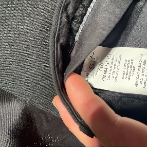 Versace Collection suit set - Picture 4 of 4